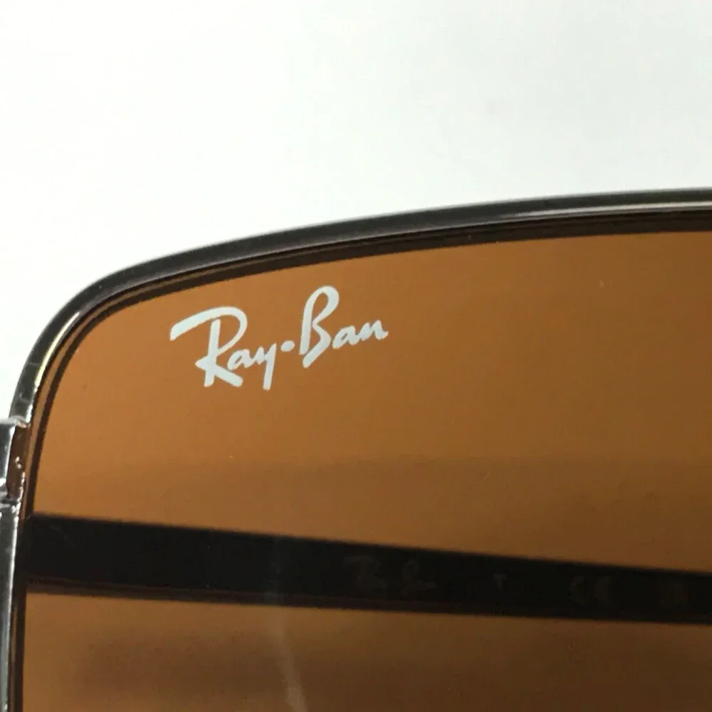 Ray-Ban Sunglasses RB3782 004/73 Shiny Gunmetal Frames with Brown Lenses 53 mm
